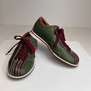 Cobra Shoe Women 7.5 Leather TCR-3L Retro Bowling Low Lace Up Work Party Core Ex